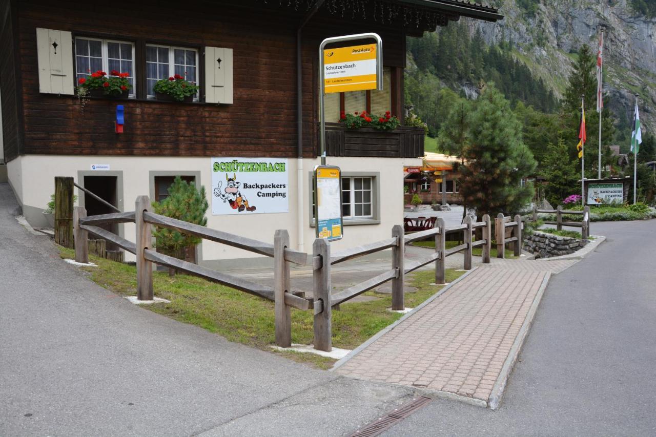 Schutzenbach Backpackers For Adults 18-35 Hostel Лаутербрунен Екстериор снимка